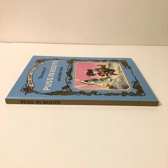 Vtg Great Fairy Tale Classics The Story of Puss in Boots and Other Tales Book - Picture 5 of 16